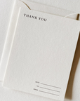Thank you Notecard Set No.12 - Natural
