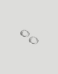 Small Hoop Earrings - Silver