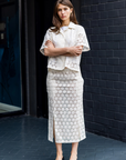 Adelaine Skirt - Ivory Lace