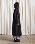 New Wool Plaid Trench - Brown/Grey Dark Plaid