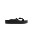 Cross Strap Flatform - Black