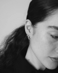 Small Hoop Earrings - Silver