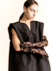 Sculpt Dress - Black Silk