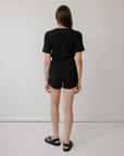 Rib Tee - Black