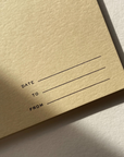 Sending Love Notecard Set - Sand