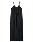 Maya Dress - Black Cotton