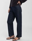 Dark Indigo Panel Jean