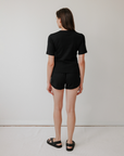 Rib Tee - Black
