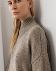 Cross Neck Pullover - Sage