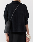Cylinder Sling Bag - Black