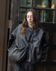 Cleo Jacket - Recycled Leather
