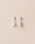 Pinto Earrings - Sterling Silver