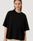 Oversized Boxy Tee - Black