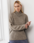 Cross Neck Pullover - Sage