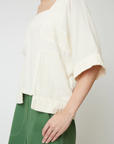 Block Top - Crinkled Cotton - Kinari