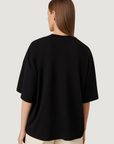 Oversized Boxy Tee - Black