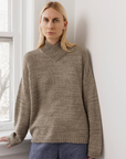 Cross Neck Pullover - Sage