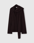 Phlox Kitted Sweater - Chocolate Torte