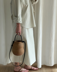 Wrap Midi Skirt - Ecru