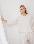 Long Sleeve Tee - Natural