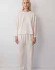 Long Sleeve Tee - Natural