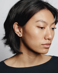 Sun Stud Earrings - Gold