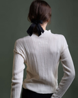 Isla Rib Top - Cream
