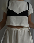 Bikini Tee - Raw Silk