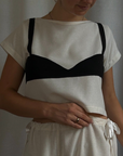 Bikini Tee - Raw Silk