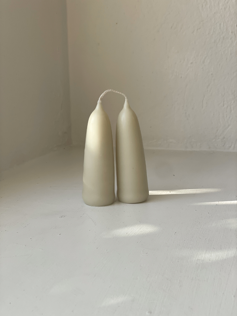 Pair of Stubby Candles