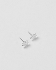 Sun Stud Earrings - Sterling Silver