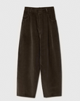Corduroy Baggy Pants - Moss