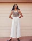 Everyday Trouser - Linen - Laundered Salt