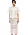 Adelaine Skirt - Ivory Lace