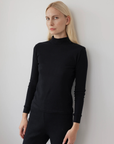 Easy Turtleneck - Black