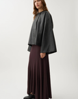 Cleo Jacket - Recycled Leather