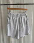 Flared Basketball Shorts - Icy Grey