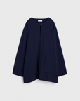 Beale Drape Top - Midnight Blue