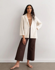Everyday Blazer - Linen - Laundered Salt