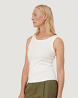 Ridge Singlet - White
