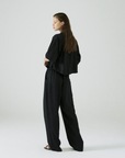 Perry Trouser - Black Tencel
