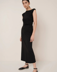 Asymmetrical Dress - Black