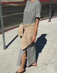 Her Dress - Heather Grey Cotton