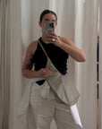 Halfmoon Crossbody Bag - Stone