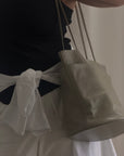 Dual Pocket Bucket - Stone