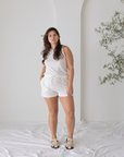 Racerback Tank - Ivory