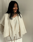 Block Top - Crinkled Cotton - Kinari