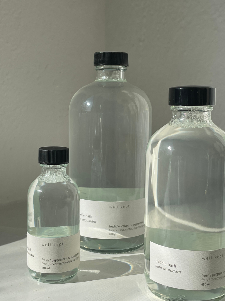 Bubble Bath Fresh (eucalyptus, peppermint, clary sage) 8 oz