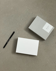 Medium Memo Pad - White