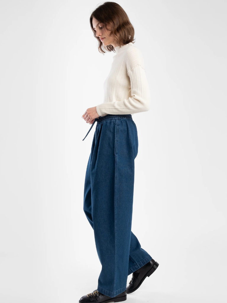 Isla Rib Top - Cream